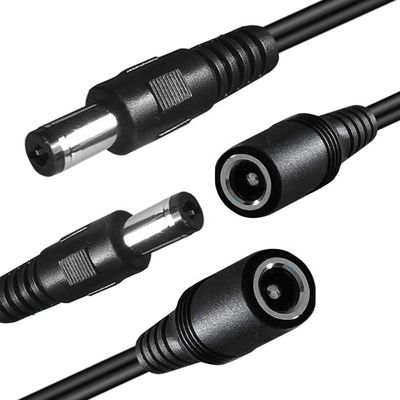 comprar CUSTOM 1m Hombre a mujer Hombre a hombre 2.1x5.5 mm Cable de extensión de corriente continua online manufacture