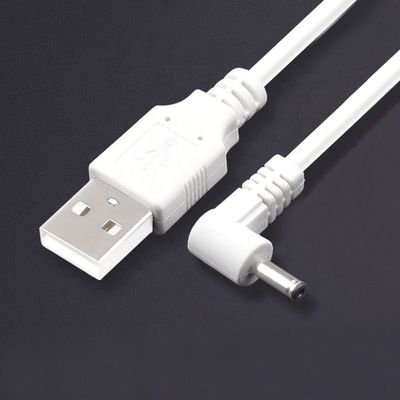 comprar Ángulo de 90 grados personalizado 1m USB a DC Hombre 3.5x1.35mm Cable de extensión de energía online manufacture