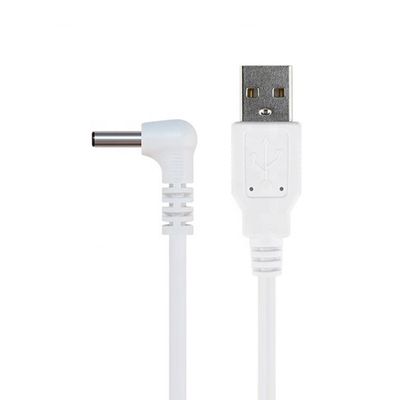 comprar Blanco Negro Ángulo de 90 grados 5.5x2.1mm 5.5x2.5mm 1.35x3.5mm Cable de alimentación USB a CC online manufacture