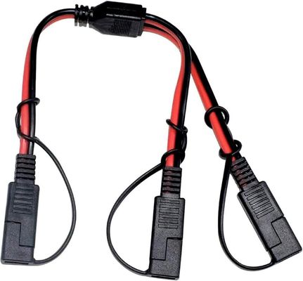 comprar 14AWG SAE Cable de conector automotriz de corriente continua y divisor 1 a 2 Cable de extensión SAE para camarotes de caravanas paneles solares Carga de la batería online manufacture