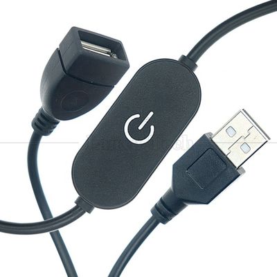 comprar 5V Hombre a Mujer USB Toque Interruptor de apagado controlador de oscilación Cable de lámpara sin escalones lámpara de luz de tablero de barras LED oscilación online manufacture