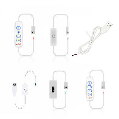 comprar Interruptor USB encendido y apagado Cable Dimmer para LED Strip online manufacture