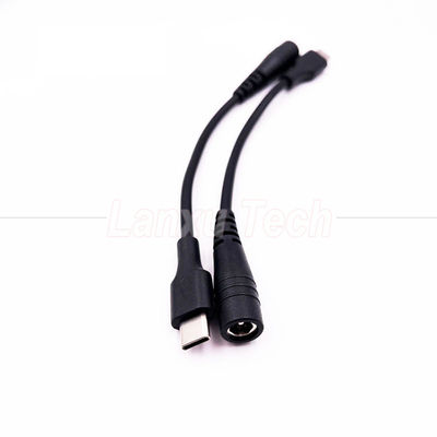 comprar Cable de extensión del cargador de 5.5x2.1 mm de 5V USB Tipo C a CC para ventilador de lámpara de escritorio LED online manufacture