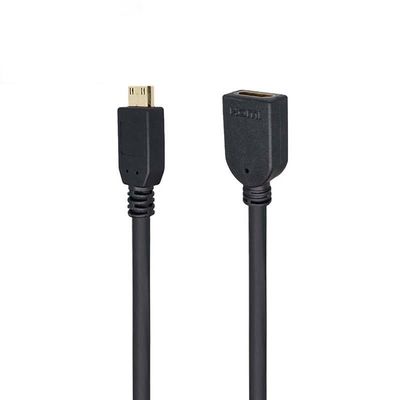 comprar Mini HD-MI Hombre a HD-MI Mujer Convertidor Cable de extensión a prueba de agua para automóviles Camiones Barcas Computadoras de motocicletas online manufacture