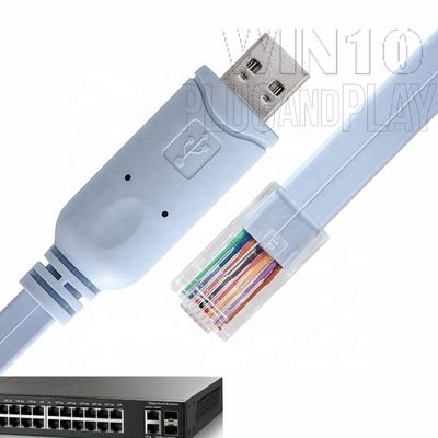 comprar Alta compatibilidad WIN7 WIN8 10 Plug and Play Cable de consola USB para el interruptor de modem del router de Cisco online manufacture