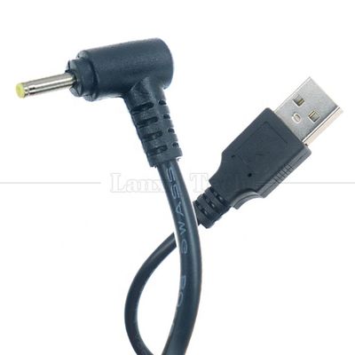 comprar 90 grados ángulo derecho USB A macho a DC 2.5x0.7mm Jack de barril macho cable de cargador para tablet router online manufacture