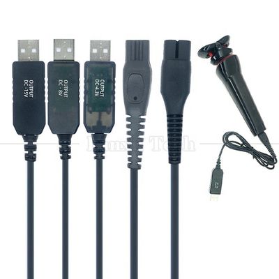 comprar Reemplazo de alta calidad 1m USB 5V a 15V DC 4.3V 8V Cable de carga de energía para Philips online manufacture