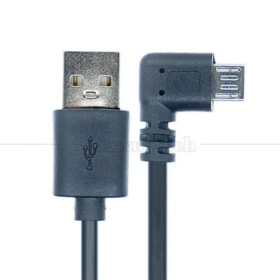 comprar 1M 2M 3M 1A 2A 3A Carga de datos con ángulo recto de 90 grados Cable de microextensión USB para teléfono y tableta online manufacture