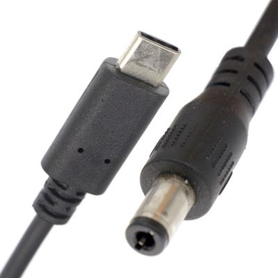comprar Cable de carga de extensión para el Power Bank de USB 3.1 Tipo C masculino a DC 5.5x2.5mm masculino online manufacture