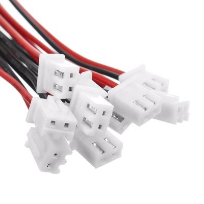 2 pines Femenino Hombre JST XH 2.54mm conector de tono cable de cable de arnés de cable