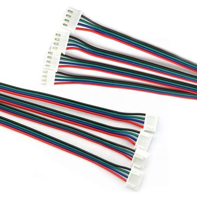 Cable de conector PIN de 2.54 mm de tono personalizado JST XH 2 3 4 5 6 7 8 9 10 11 12 13 14 16