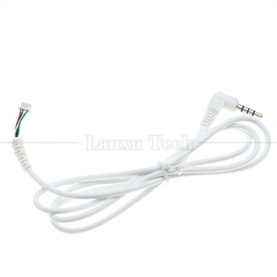 Ángulo de 90 grados personalizado 3.5mm Jack de audio TRRS a cable JST MX XH PH SH ZH