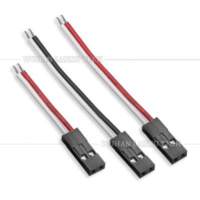 Panel de pan personalizado 1 pin 2p 3p 4p 5p 6p 7p 8p 10p Conector Dupont masculino Femenino Cables de cable de salto