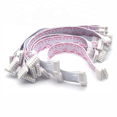 2 3 4 5 6 7 8 Pin JST XH 2.54mm Conector de paso con cable de cinta plana