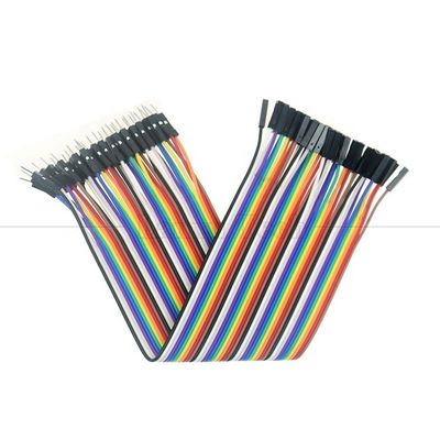 20cm 40 PIN de hombre a mujer Dupont Panadería GPIO Raspberry Pi Jumper cable de alambre