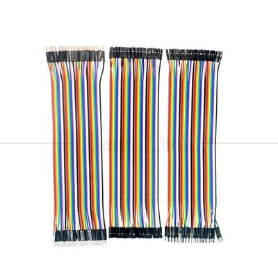 40 PIN Conector Dupont de macho a hembra de tablero de pan Jumper alambre GPIO Cable para Arduino