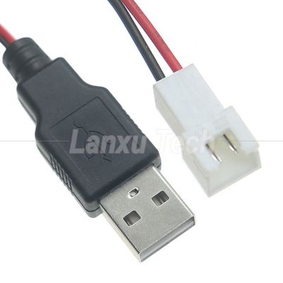 USB Tipo A Hombre a JST XH 2.54 Pitch 2 Pin Cable de conexión femenino