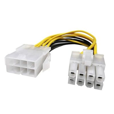 Cable de extensión de alimentación ATX de macho a hembra para placa base