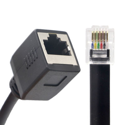 OEM Conector macho a hembra Cat5 Cat6 Cat7 8P8C Cable de extensión de parche de red Ethernet RJ45