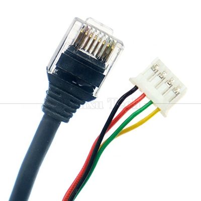 Red Ethernet personalizada RJ45 Hombre Hembra a JST Molex PH XH ZH SH 1.0 1.25 2.0 mm Cables de arnés de alambre de paso