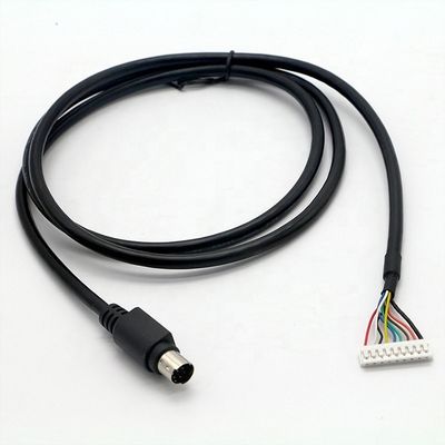 CUSTOM S Video 8 PIN Mini DIN a 9 PIN JST Conector de PC el cable del controlador del motor