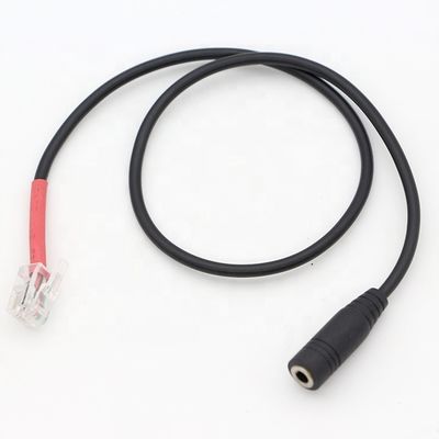 RJ9 RJ10 a Mujer 3.5 mm CTIA enchufe de audio Jack adaptador de auriculares cable