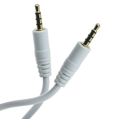 3.5mm Hombre a Hombre Mujer Stereo Aux Mono Jack 3 polos TRS 4 polos TRRS Micrófono Patch Cable de extensión de audio