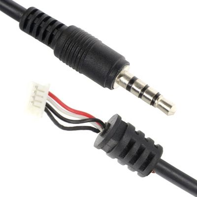Fabrica de montaje personalizado 1M 3.5mm TRRS de audio DC Jack a JST 2.0mm 2.54mm Pitch Conector de cable