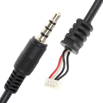Ensamblaje personalizado 1M 2M 3M 3.5mm TRRS Audio DC Jack a JST 2.0mm 2.54mm Cable de tono