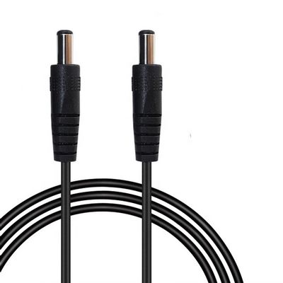 OEM 1M 3M 12V 5V Hombre a Hombre 2 núcleos 5.5X2.5mm 5.5X2.1mm 1.35x3.5mm Cable de alimentación continua