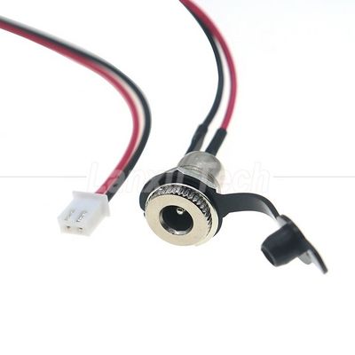Conector de DC Hembra a prueba de agua 5.5x2.1mm 5.5x2.5mm Jack DC099 a XH2.54 PH SH VH Conector de cable con tapa