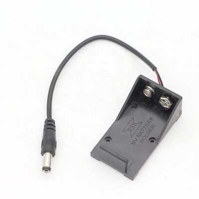 Caso de carga de batería de 5.5x2.1mm 9V con enchufe de corriente continua