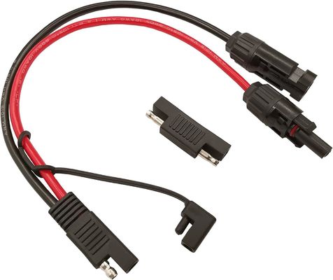 10AWG SAE para el cable de extensión del adaptador del panel solar RV Conector del panel solar Cable para RV Caravana Paneles solares Carga de la batería
