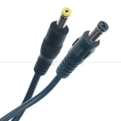 Alta calidad 18 20 22 24 26 28 AWG 5.5x2.1mm Hombre a 4.0x1.7mm Jack Hombre Cable de extensión de carga de alimentación de corriente continua