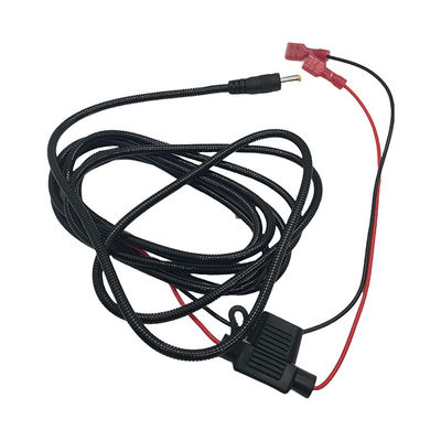 Chaqueta de metal resistente a la masticación DC 5.5x2.1mm 4.0x1.7mm para conector de espada Cable de extensión de energía para cámaras de rastreo