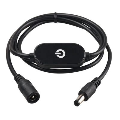 Interruptor de atenuación Hombre a Hombre 5.5x2.1mm Cable de extensión de CC para lámparas de banda led