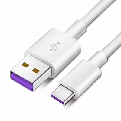 Cable de carga de datos de alta calidad 1M 2M 5A de carga rápida USB a tipo C para teléfono Android Huawei