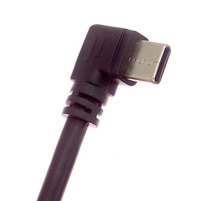 1m 2m 3m 5m Carga de datos 90 grados hacia arriba hacia abajo ángulo izquierdo derecho USB a tipo C cable de extensión