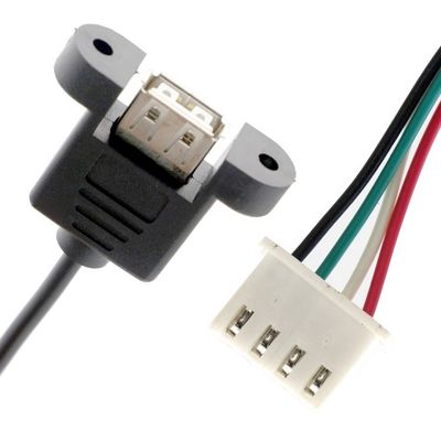 Cable de ensamblaje USB 2.0 tipo A a JST XH PH SH