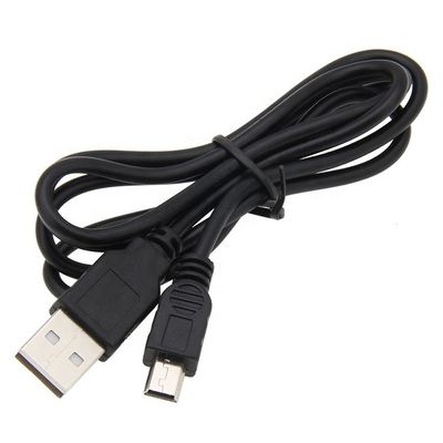 1m 1.5m 2m 3m 5m 10m Cargador de datos USB A macho a mini B 5P Cable USB para cámara del controlador PS3