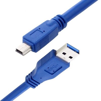 Cable de extensión USB 3.0 de alta velocidad de 5 Gbps de tipo A masculino a mini B 10 PIN