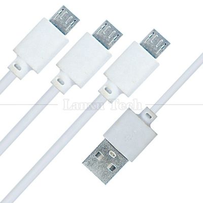 Cable de carga de alta calidad de carga rápida corta y duradera 2A Micro V8 para teléfono tablet Power Bank
