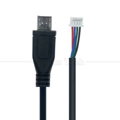 OEM Micro USB personalizado para JST 4 pin 1.25mm Cable de tono