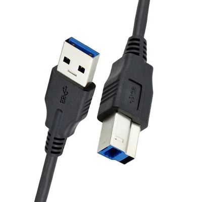 Alta velocidad de datos 5Gbps USB tipo A macho a B macho USB 3.0 cable de impresora
