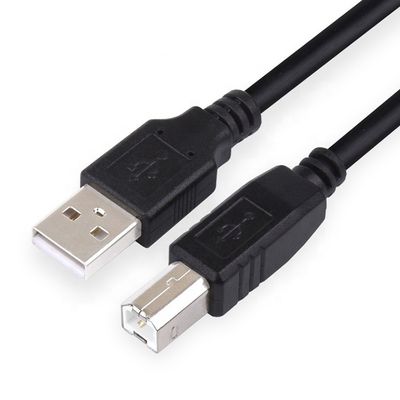 Cable de impresora USB de alta calidad de 1m 2m 3m tipo B a un macho para HP