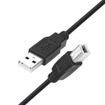 Cable USB de alta calidad de 1m 2m 3m de tipo B a A para escáner de impresora