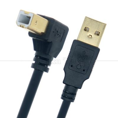 A la derecha hacia arriba izquierda hacia abajo Ángulo de 90 grados Ángulo USB A a USB B Cable para escáner de impresora