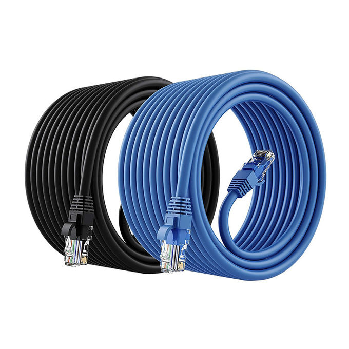 1m 5m 10m 30m Cat5 Cat5e Cat6 Cat7 STP UTP RJ45 Cordón de parche Lan Ethernet Cable de red 0